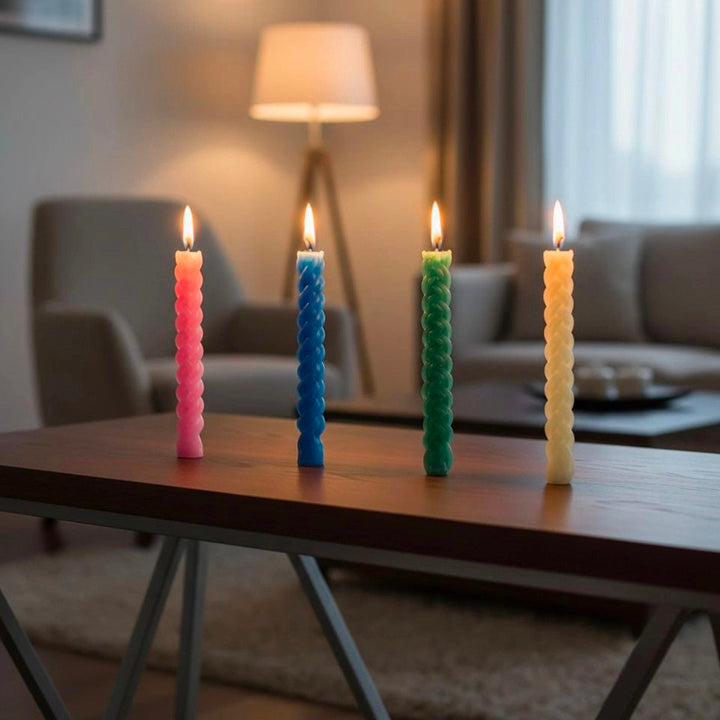Blue Havdalah Candle