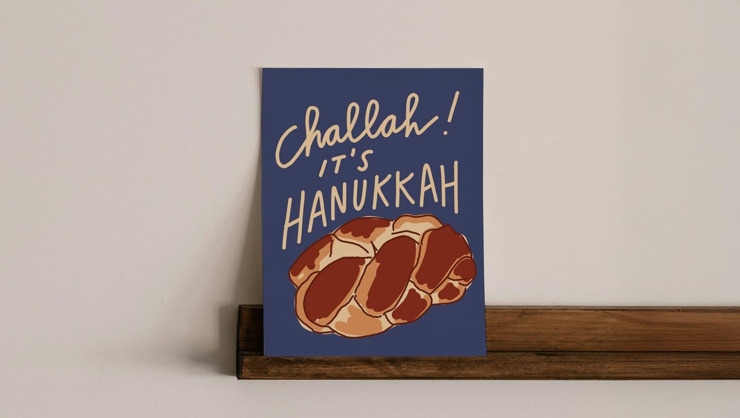 Scratch and Sniff Hanukkah Greeting Card