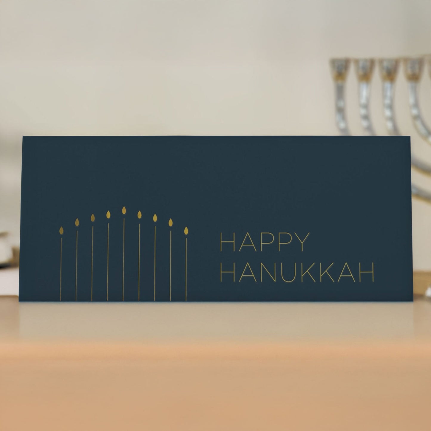 Classic Hanukkah Greeting Card