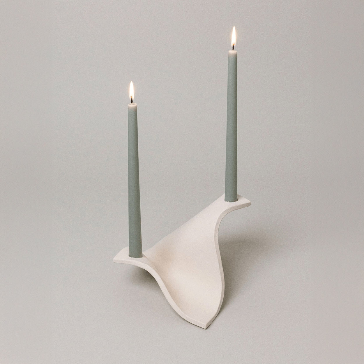 Drape Shabbat Candelabra