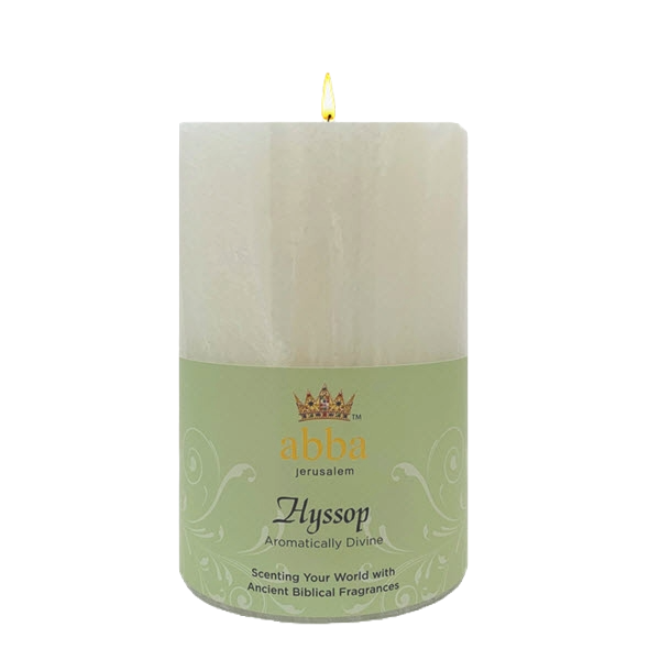 Hyssop Pillar Candle