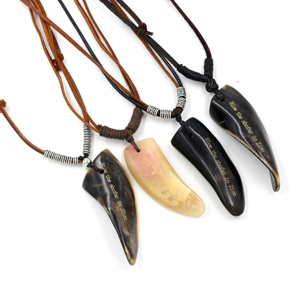 Shofar Tip Necklace