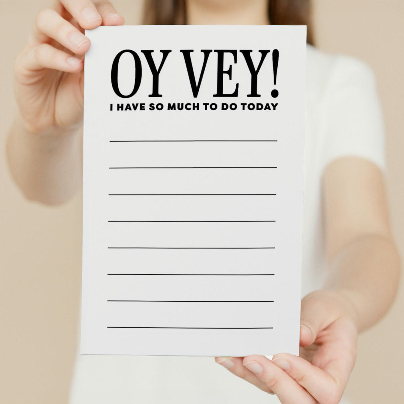 Oy Vey! Notepad