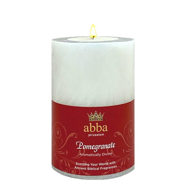 Pomegranate Pillar Candle