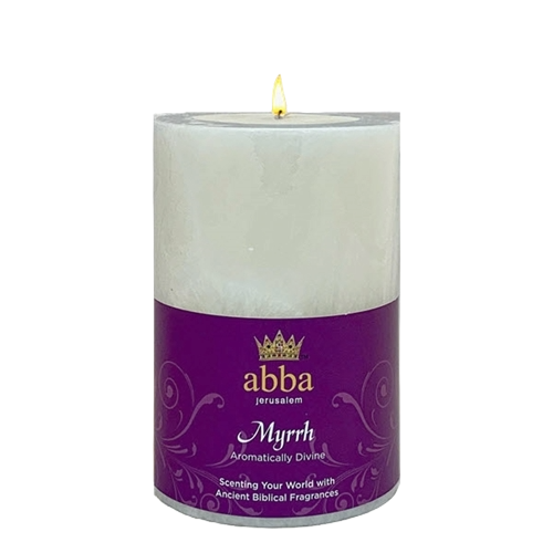 Myrrh Pillar Candle