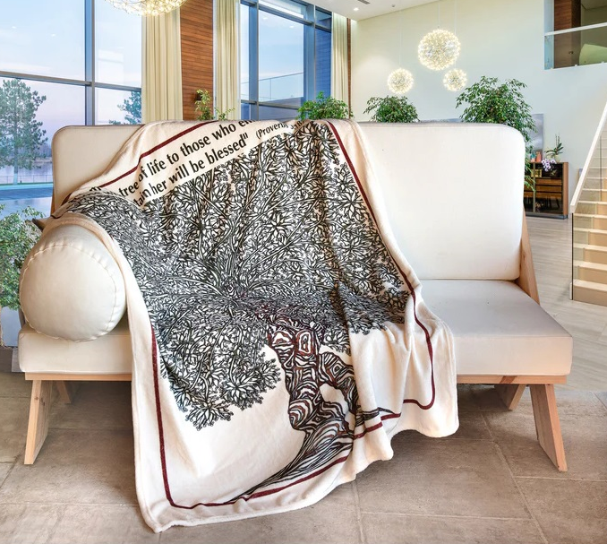 Our Tree of Life Blanket