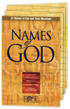 Names of God Pamphlet