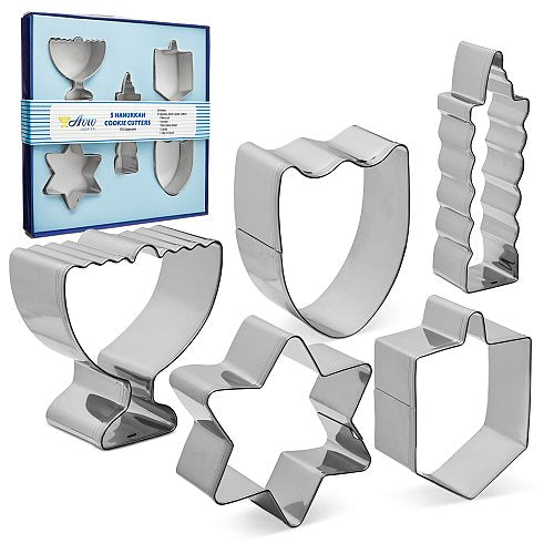 Hanukkah cookie cutters