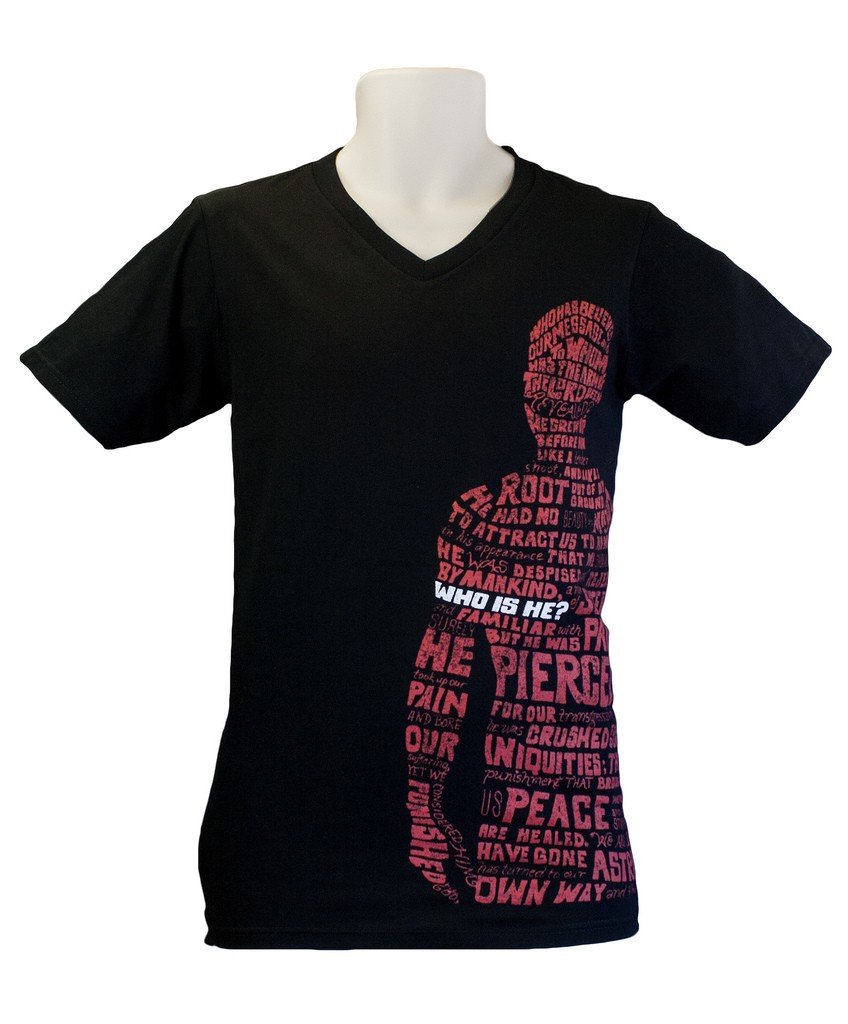 Isaiah 53 T-shirt -Black