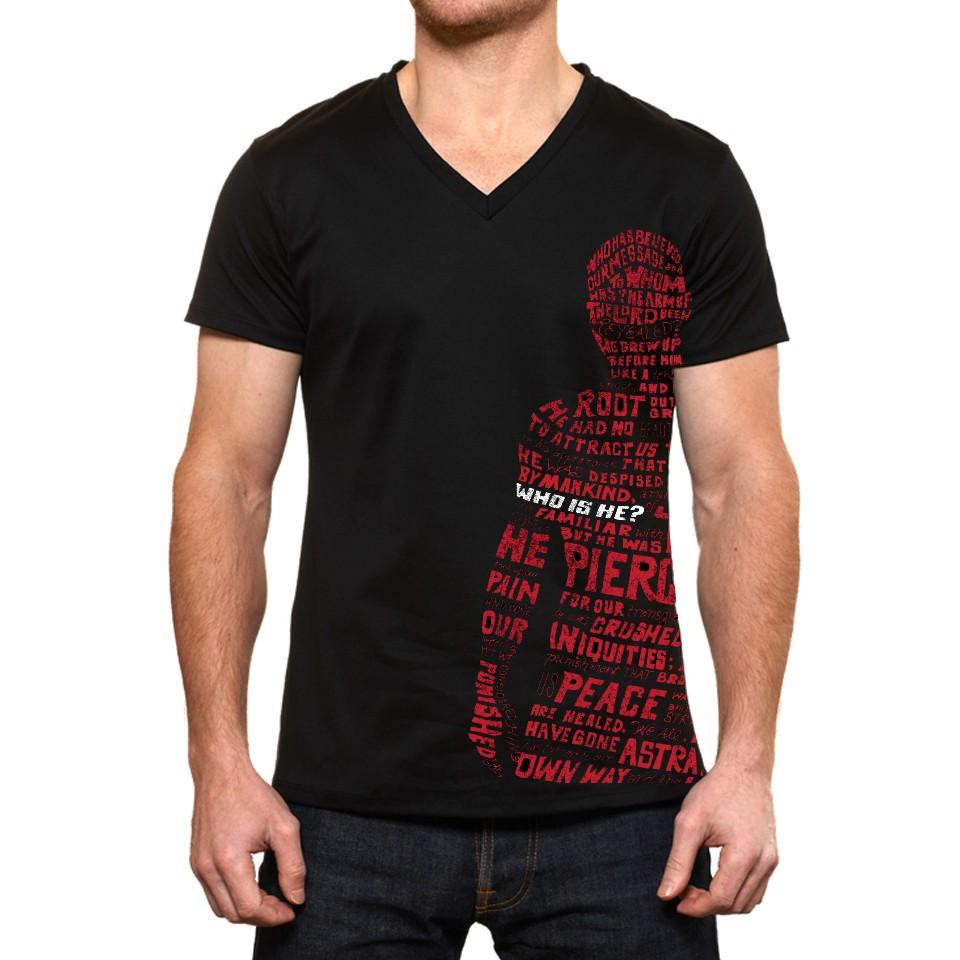 Isaiah 53 T-shirt -Black