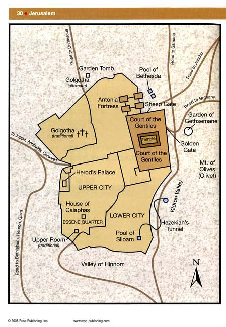 Then and Now Bible Maps Inserts