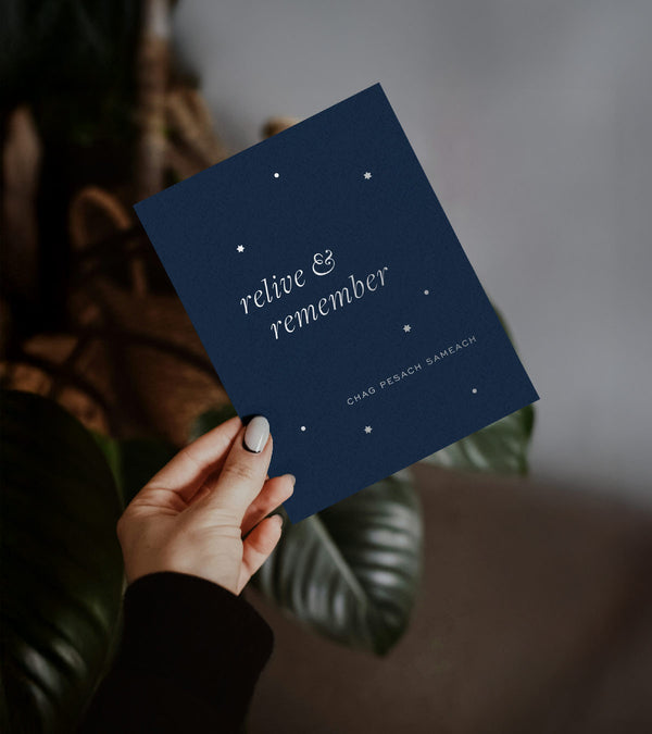 Relive & Remember Greeting Card – Jews for Jesus Store