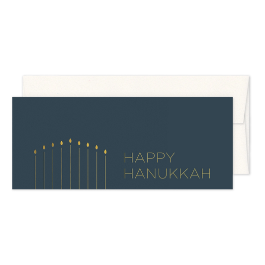 Classic Hanukkah Greeting Card