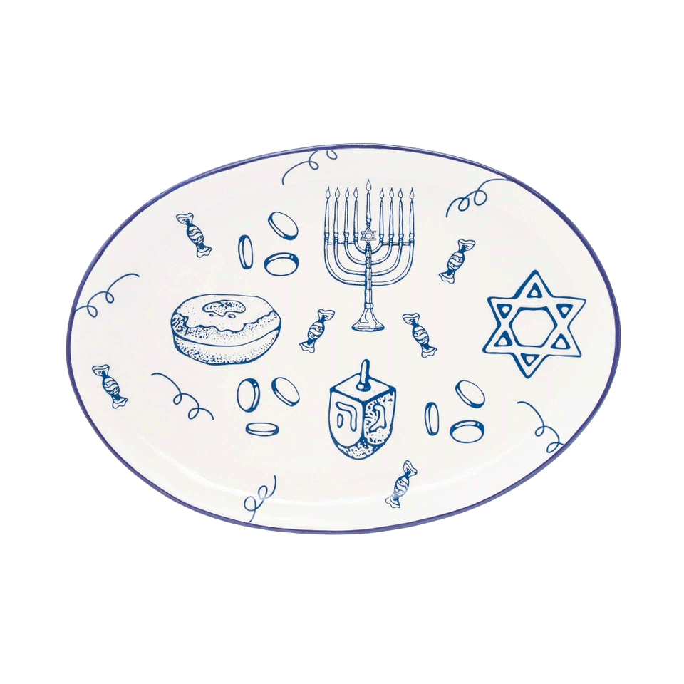 Hanukkah Serving Tray