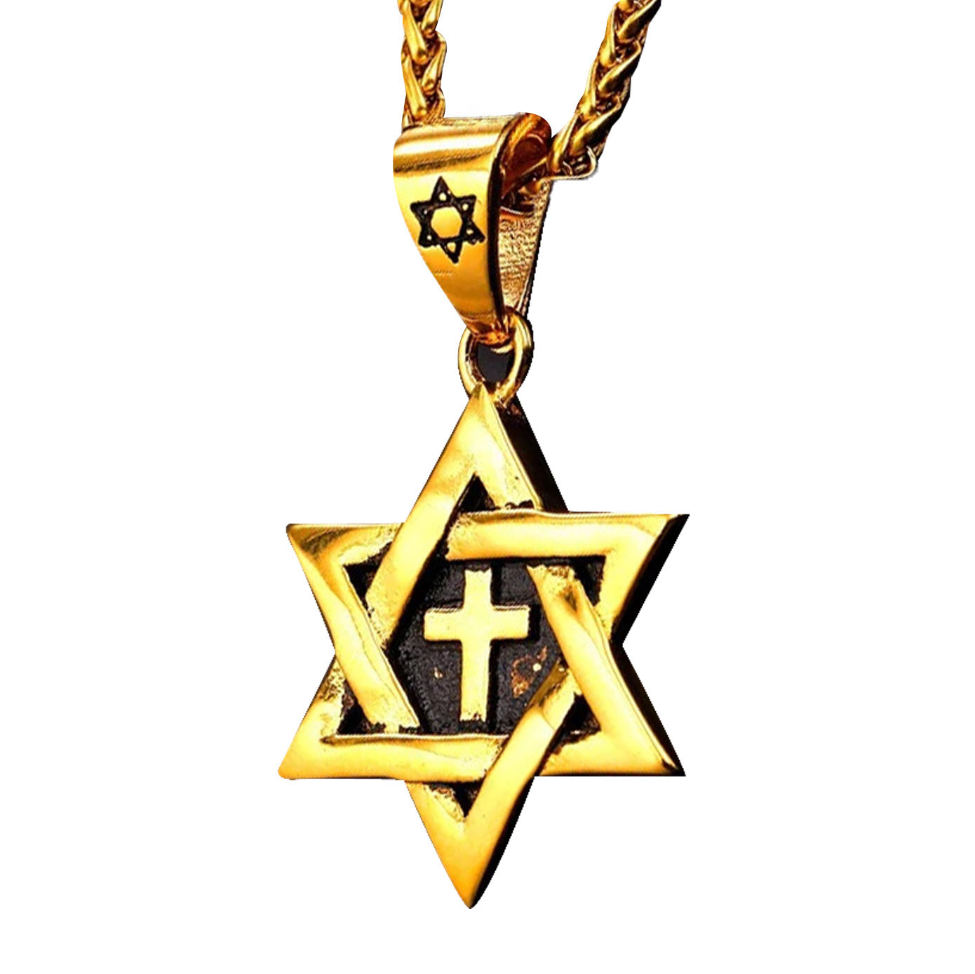 Bold Star of David Necklace