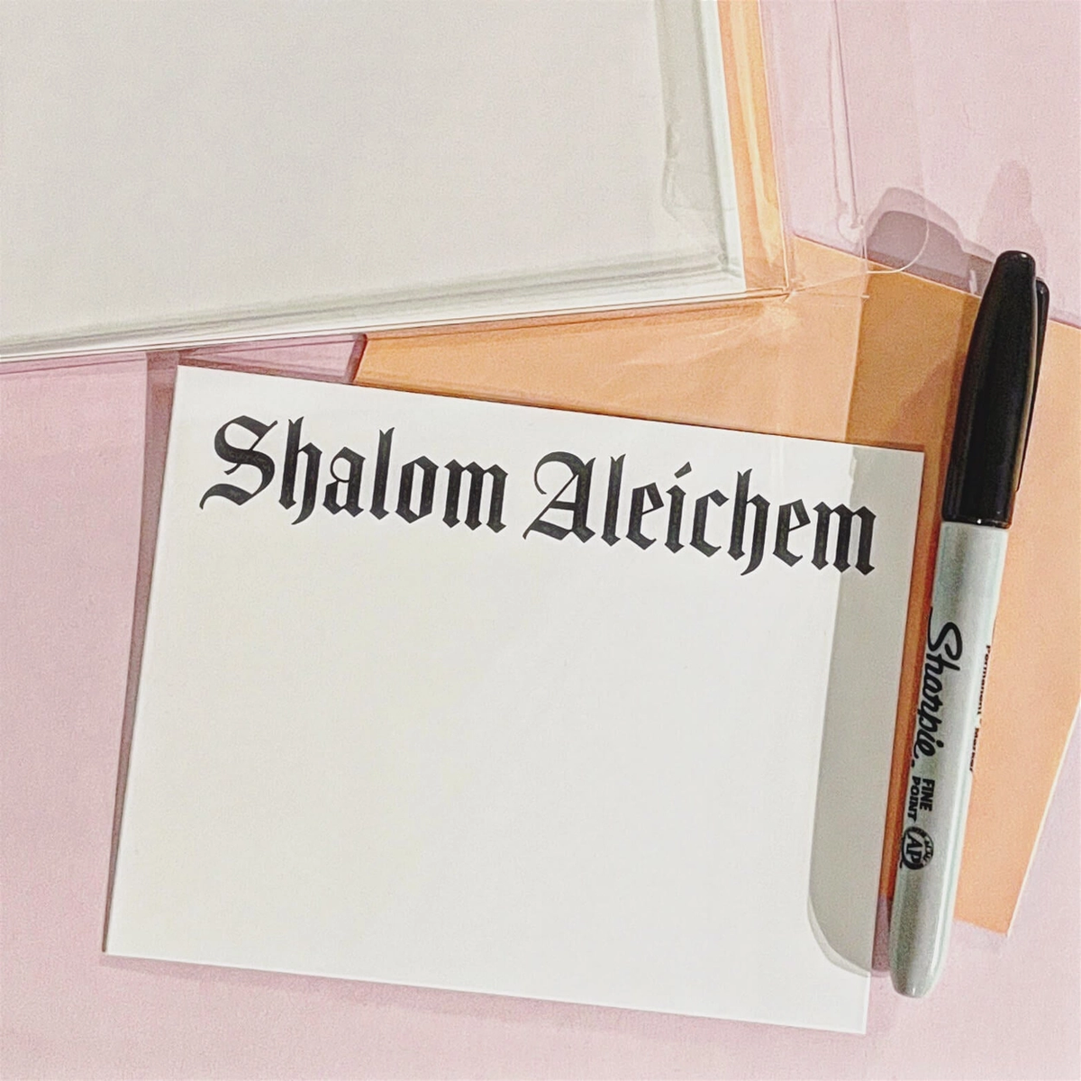 H7em Note Shalom Aleichem Notecard Set – Jews for Jesus Store