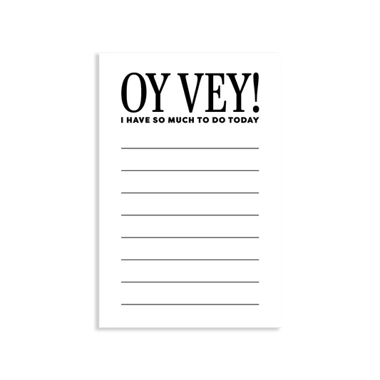 Oy Vey! Notepad