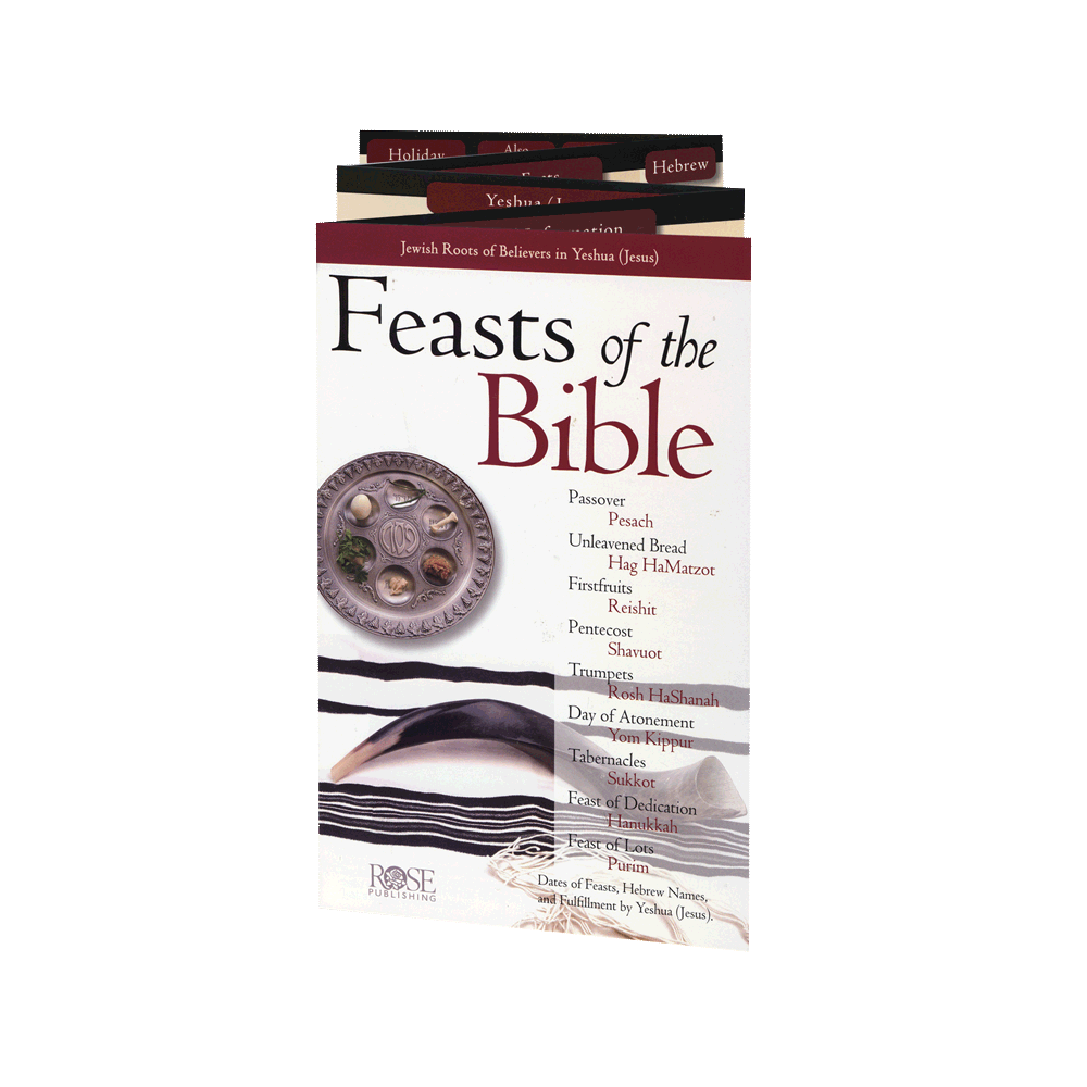 Feasts of the Bible Rose Guide Pamphlet Jews for Jesus Store