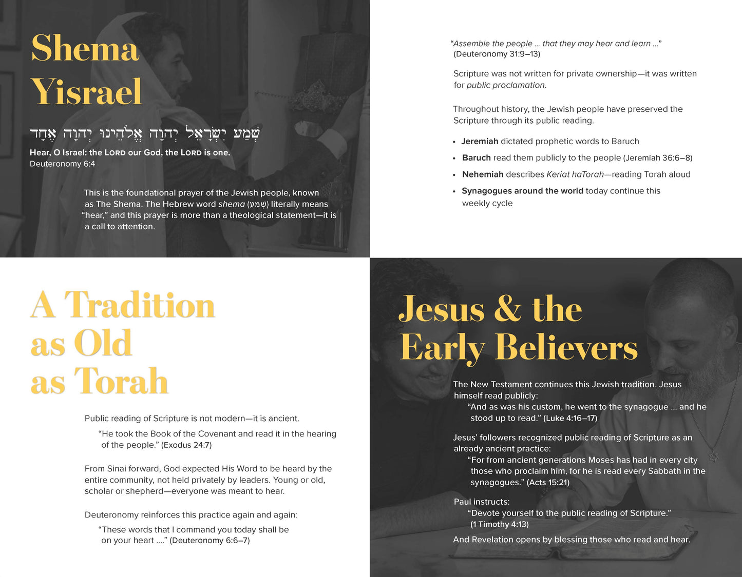 Public Reading of Scripture