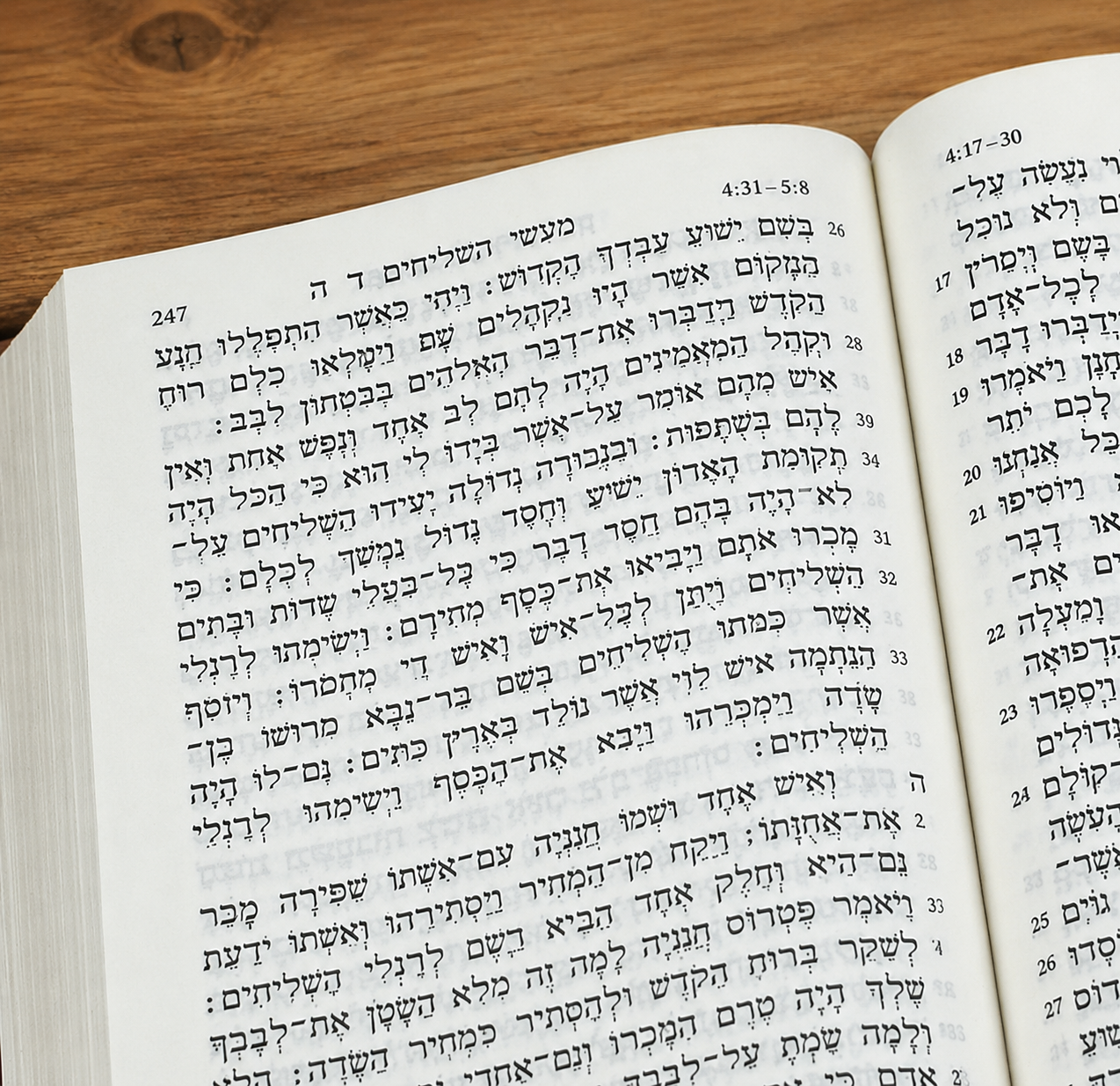 Hardcover Hebrew New Testament