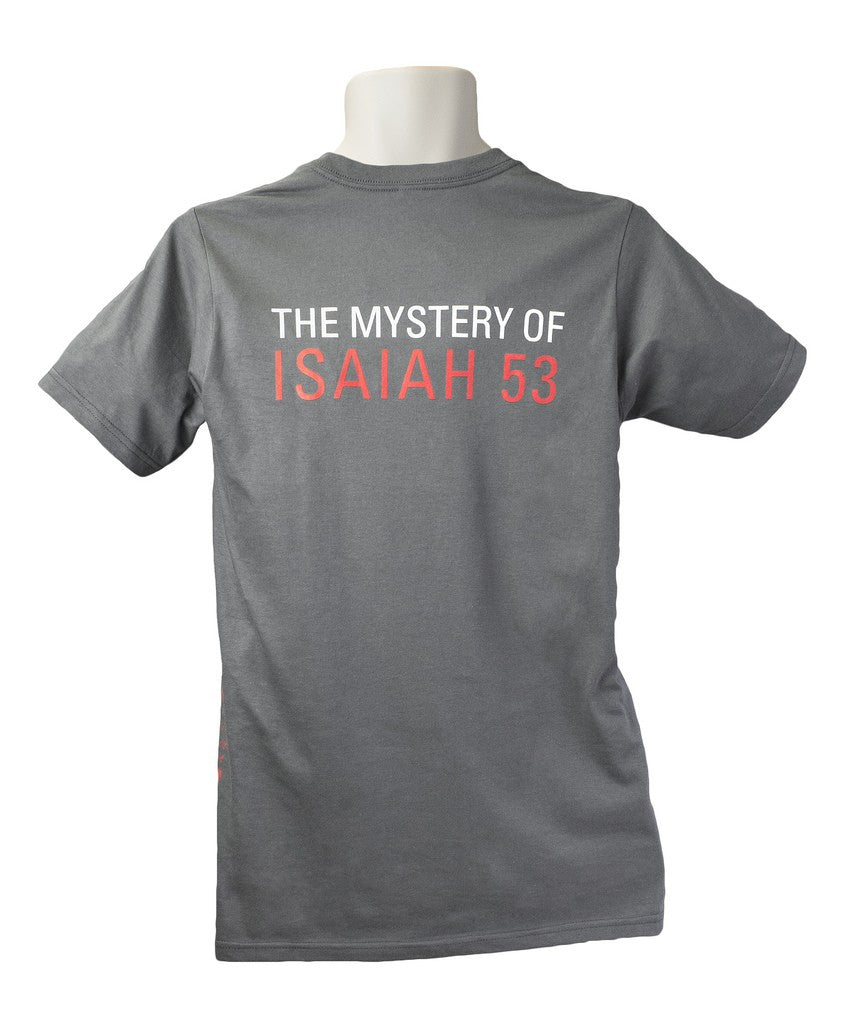 Isaiah 53 T-shirt - Charcoal Grey