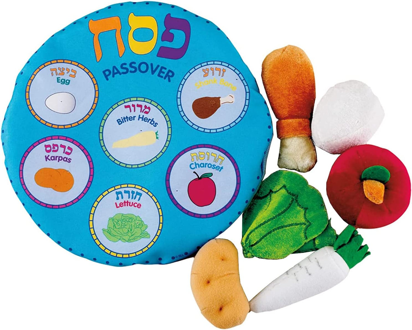 Passover Seder Plate Plush Playset